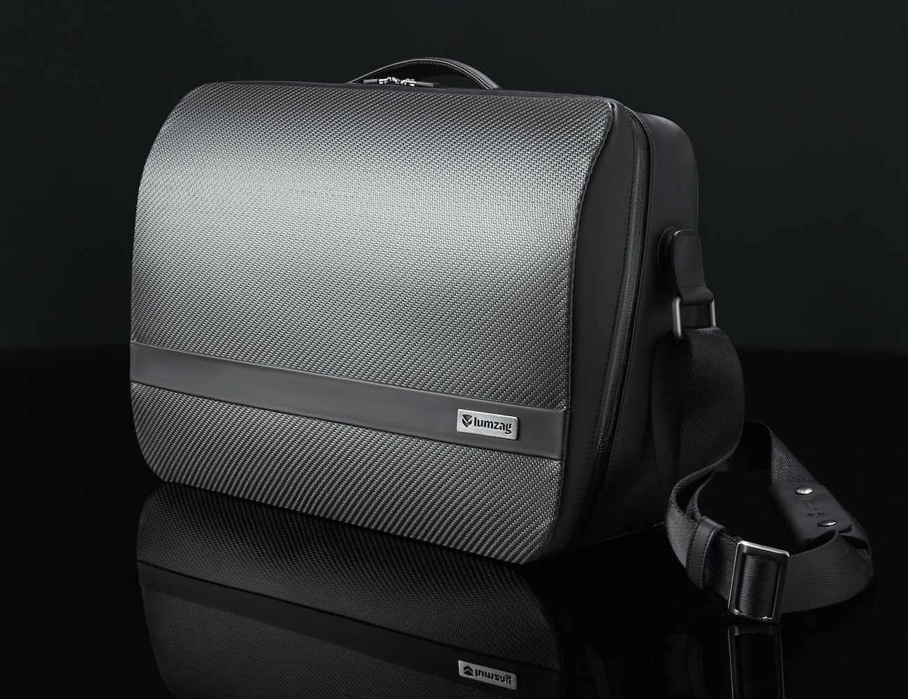 Backpack design，Smart carbon fiber bag，Lumzag，