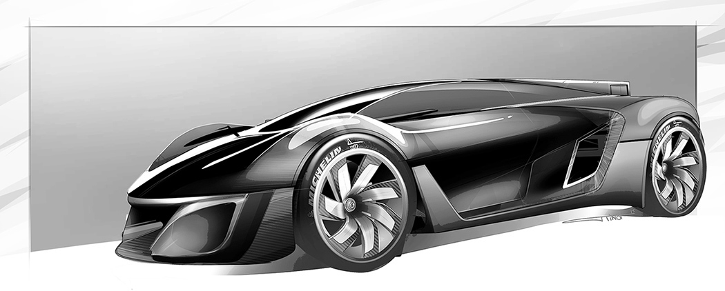 automobile，Unique shape，industrial design，vehicle，