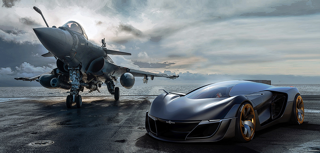 automobile，Unique shape，industrial design，vehicle，