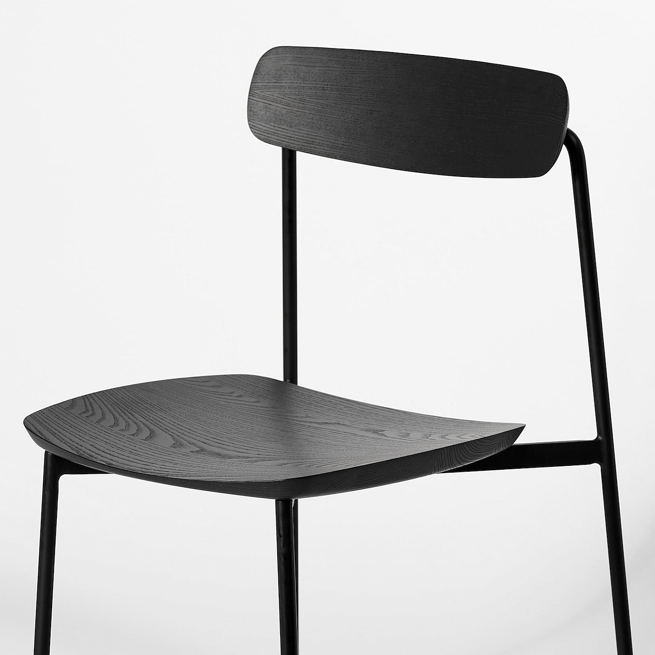 舒适，椅子，极简主义，黑色，SIA Chair，