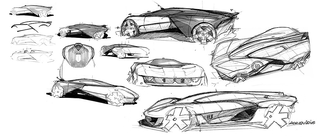 automobile，Unique shape，industrial design，vehicle，