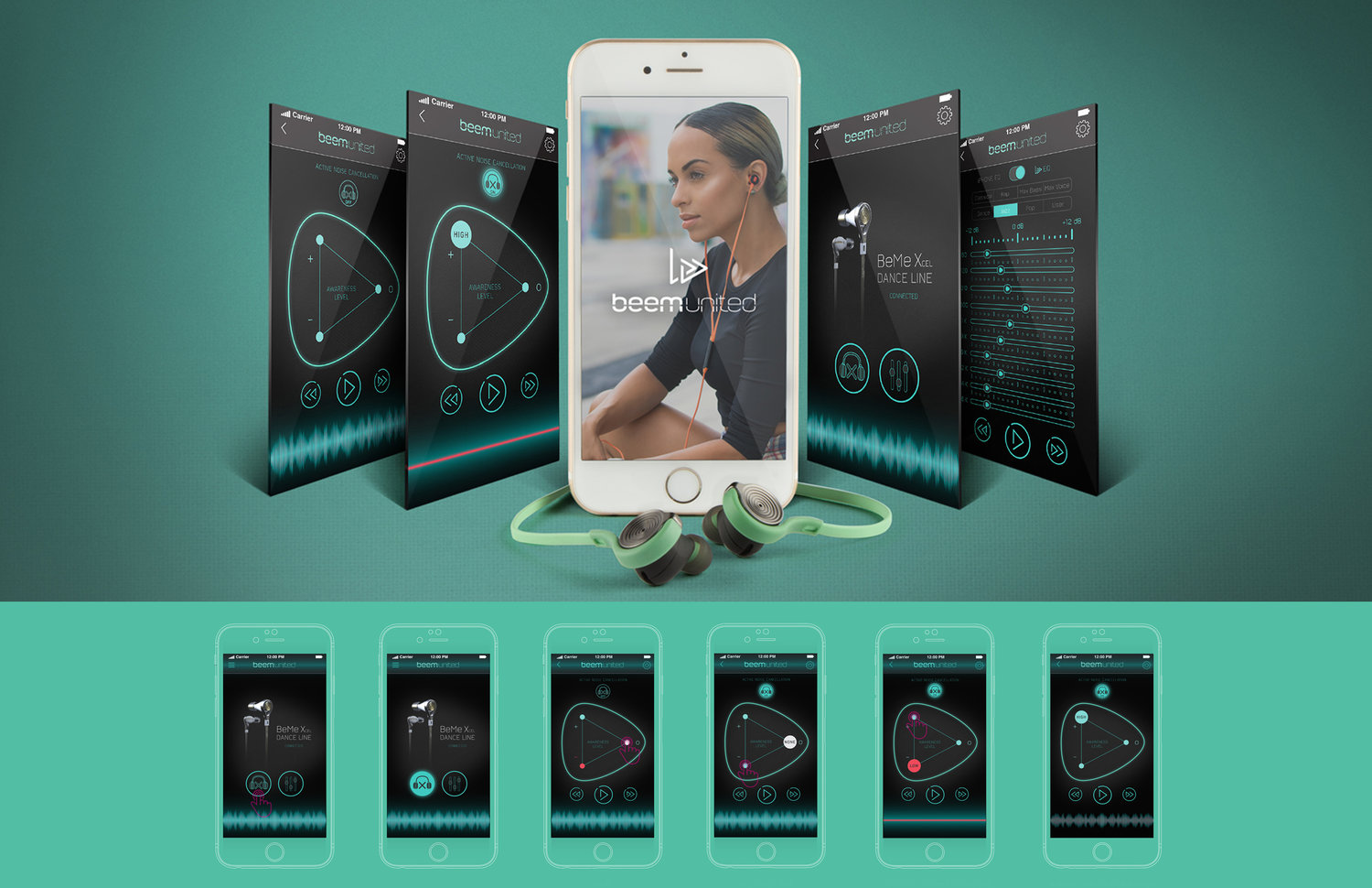 packing design，product design，number，headset，Lifestyledesig，BEEM UNITED，