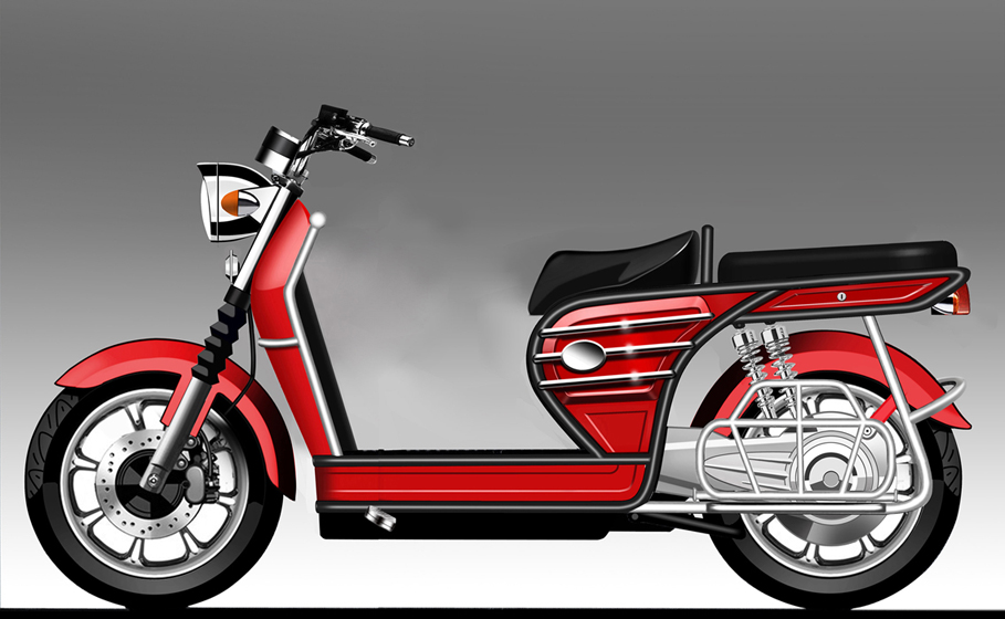 Two wheeled electric vehicle，