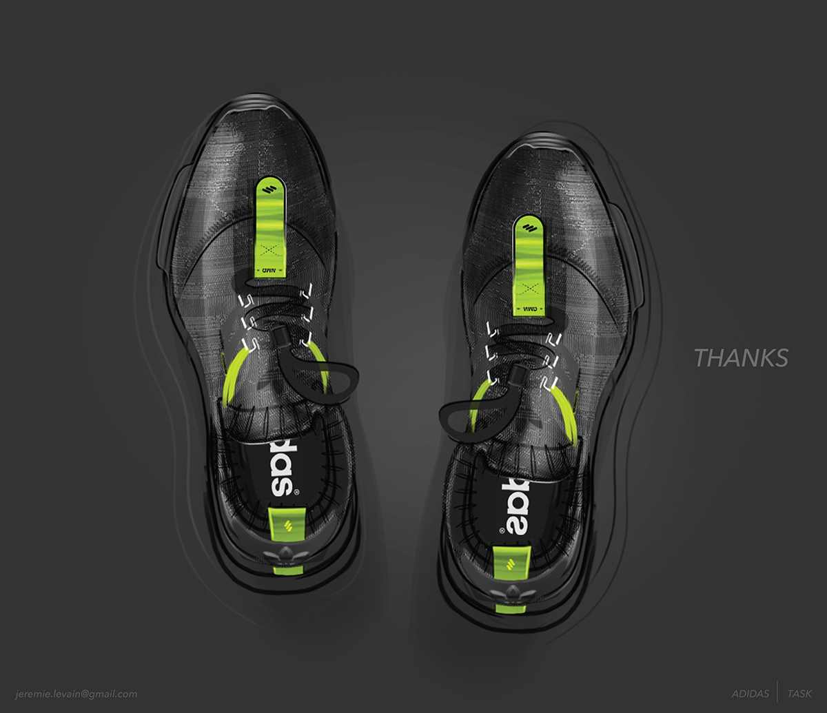 product design，Sports brand，shoes，ADIDAS NMD，