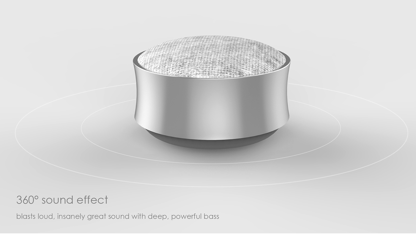 ONspeaker100，Bluetooth Speaker ，portable，blue，