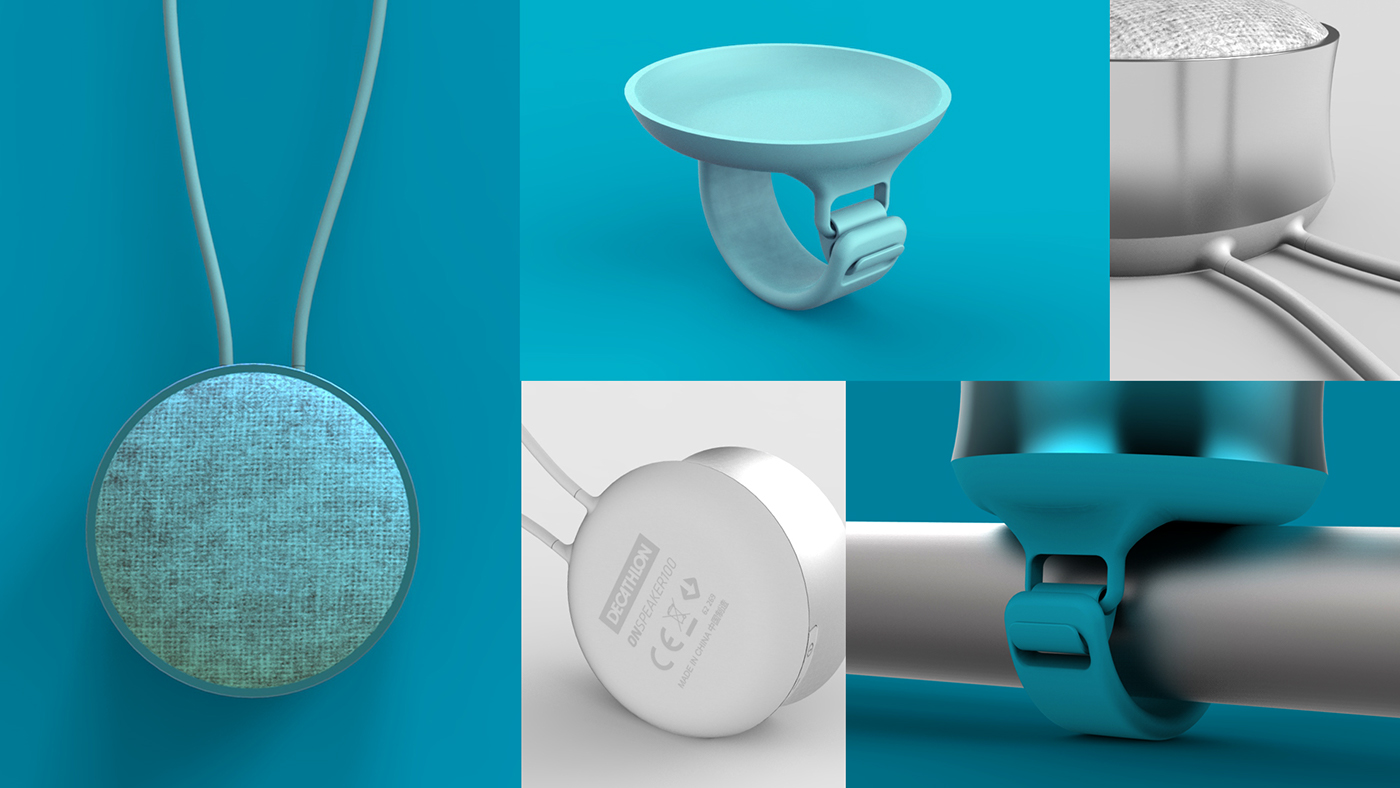 ONspeaker100，Bluetooth Speaker ，portable，blue，