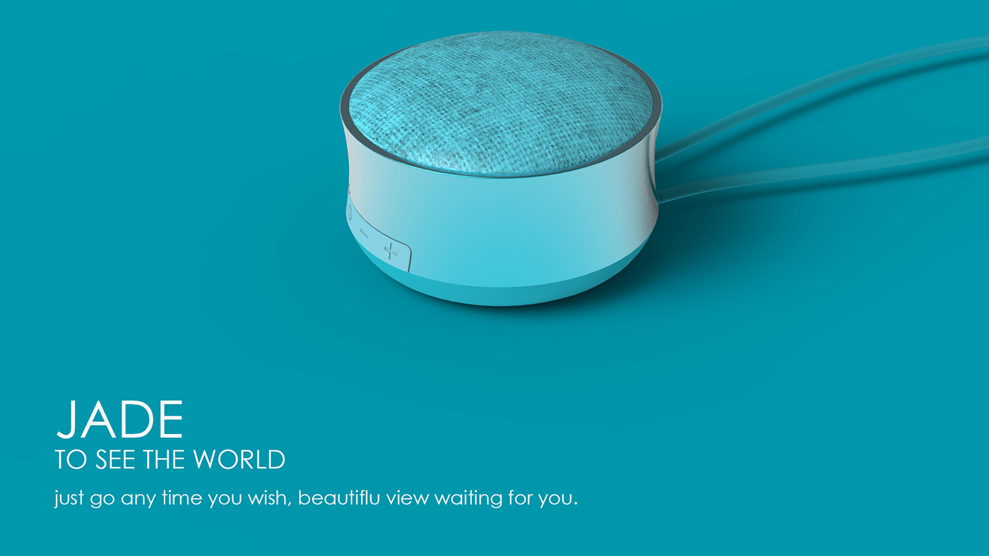 ONspeaker100，Bluetooth Speaker ，portable，blue，