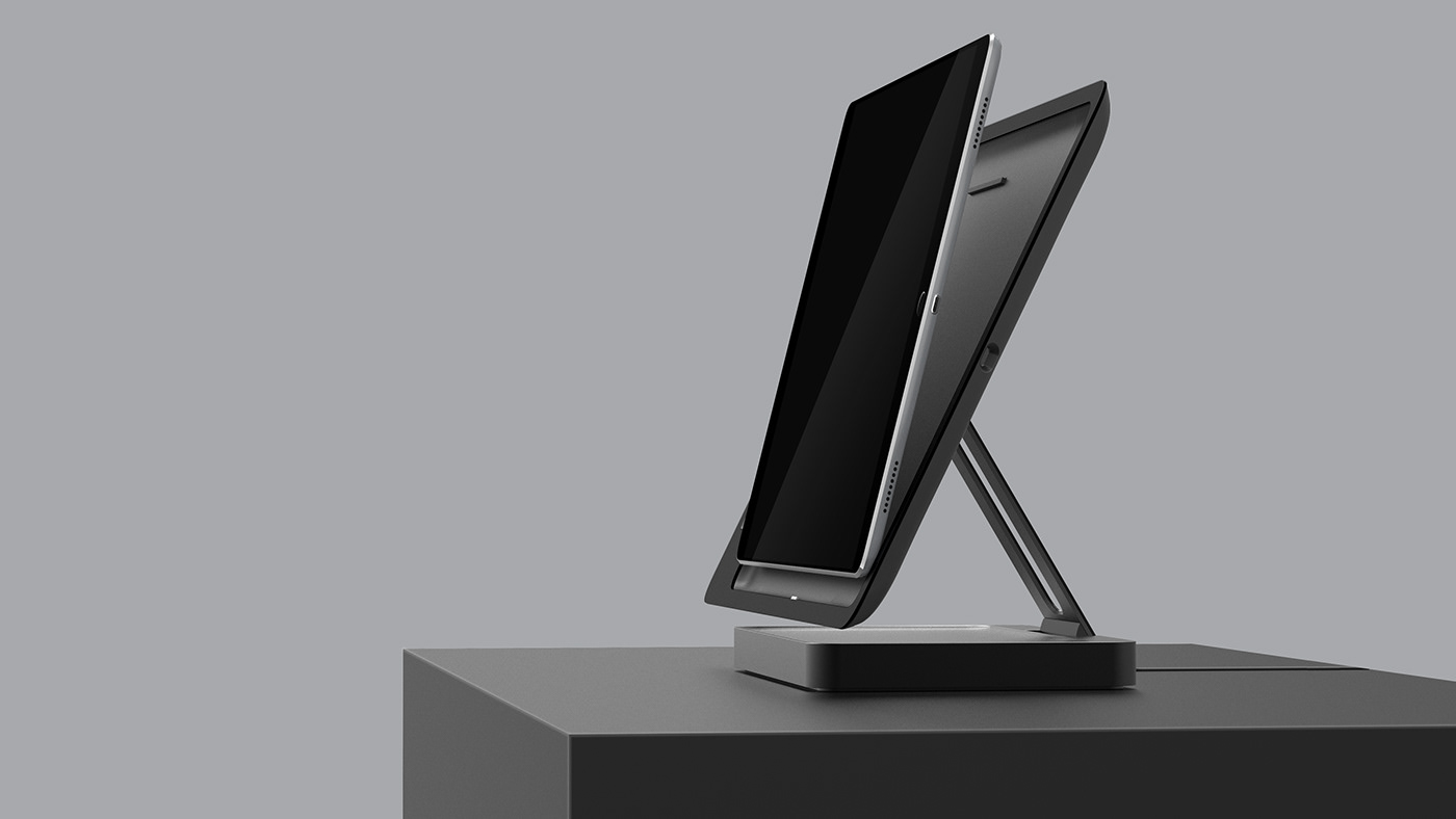 Wacom，smart cover，ipad，Bracket，parts，desktop，black，sketch，