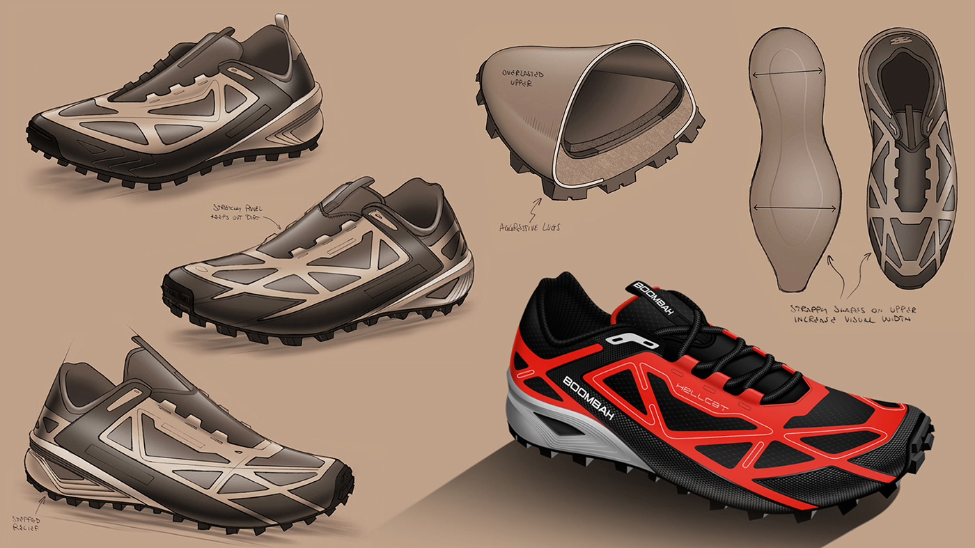 Vitaly Bugarov，HELLCAT，BOOMBAH，Running shoes，sneakers，