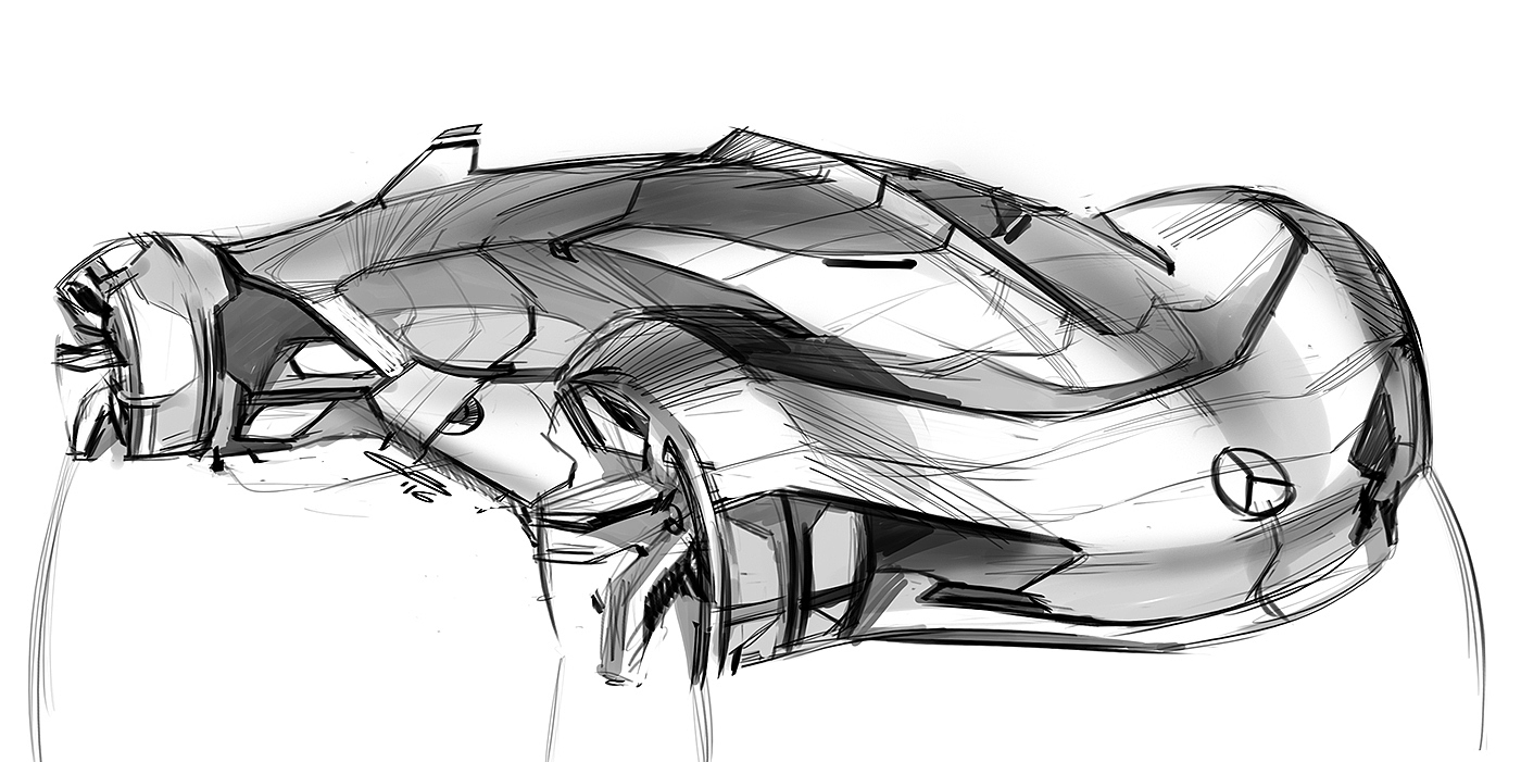 sketch，Design，automobile，