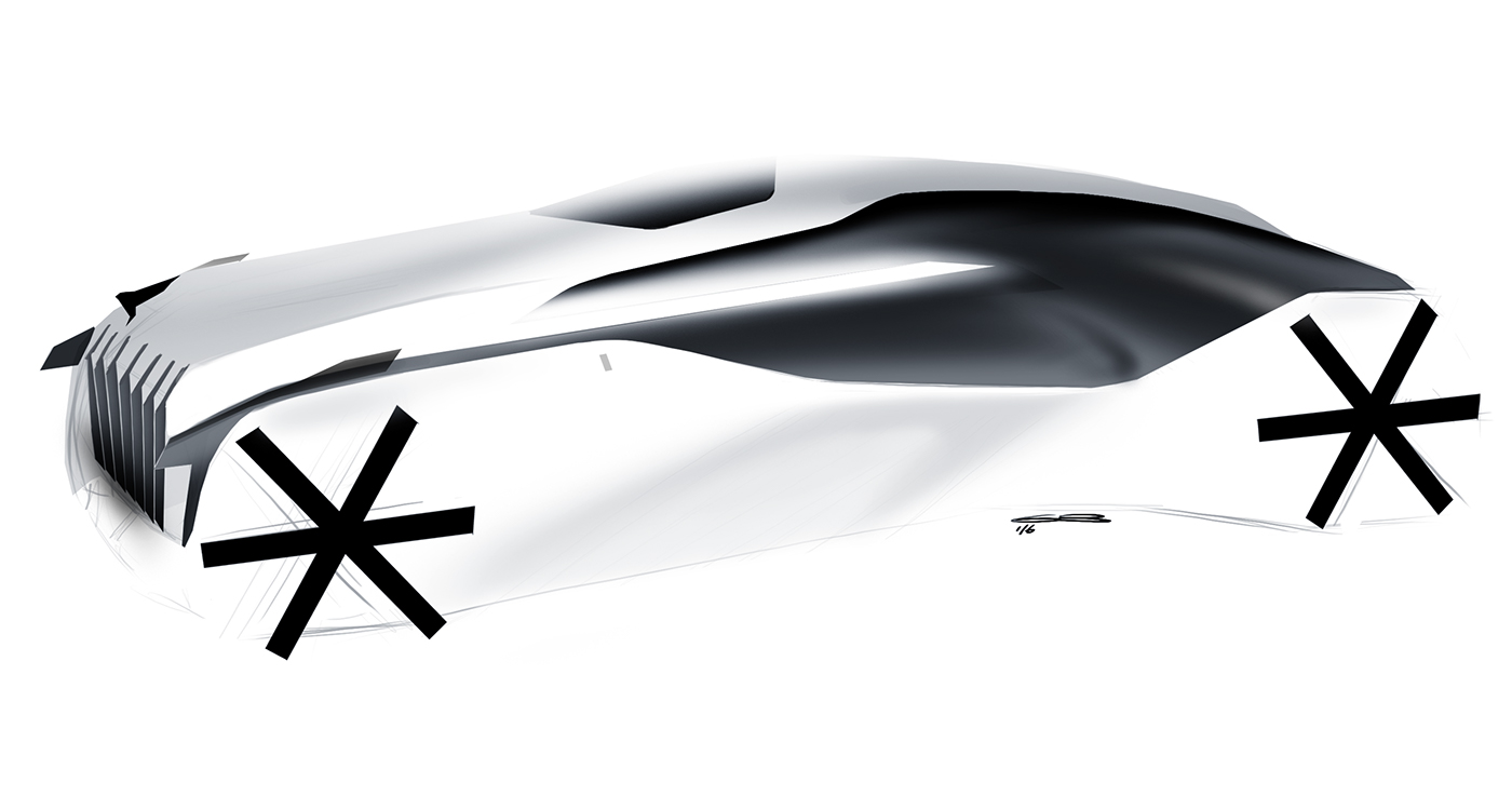 sketch，Design，automobile，