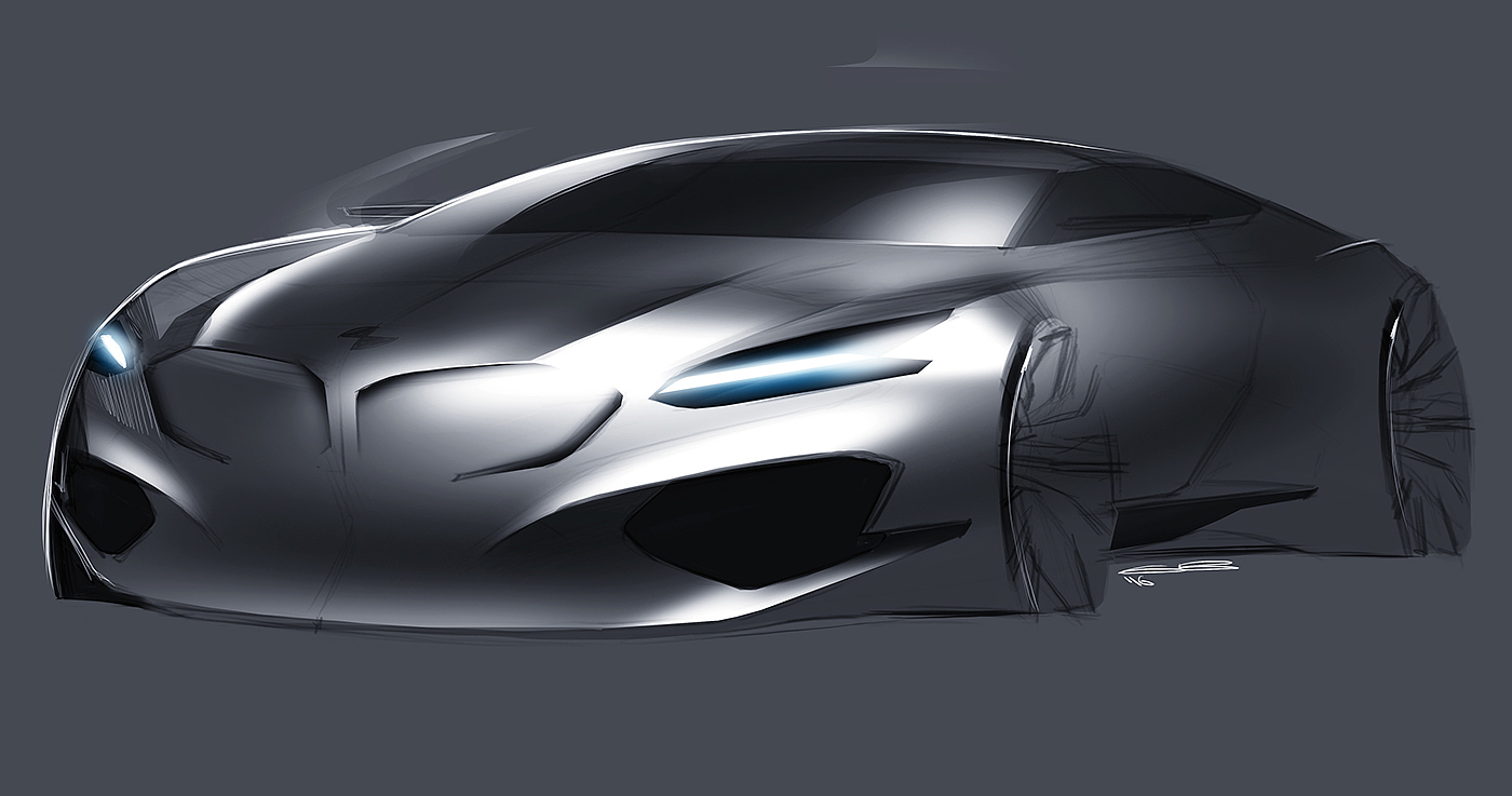 sketch，Design，automobile，