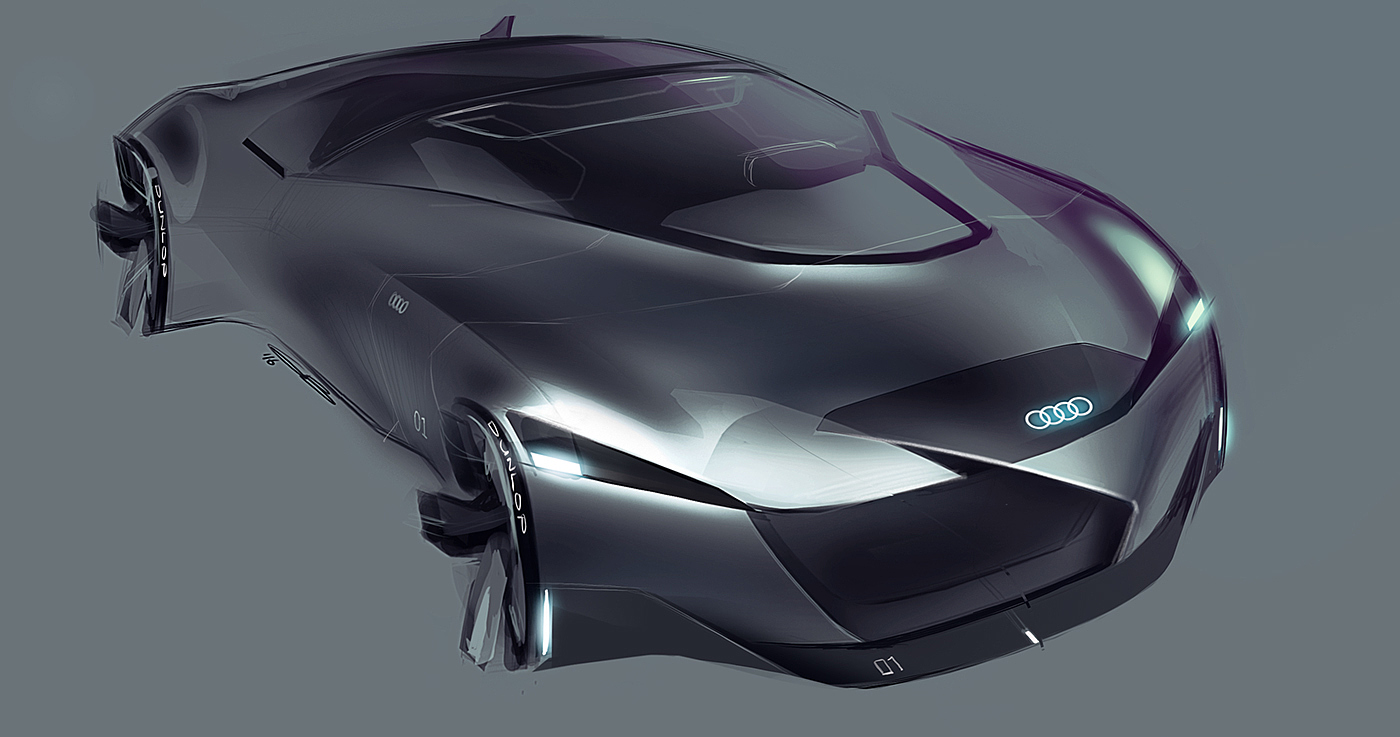 sketch，Design，automobile，