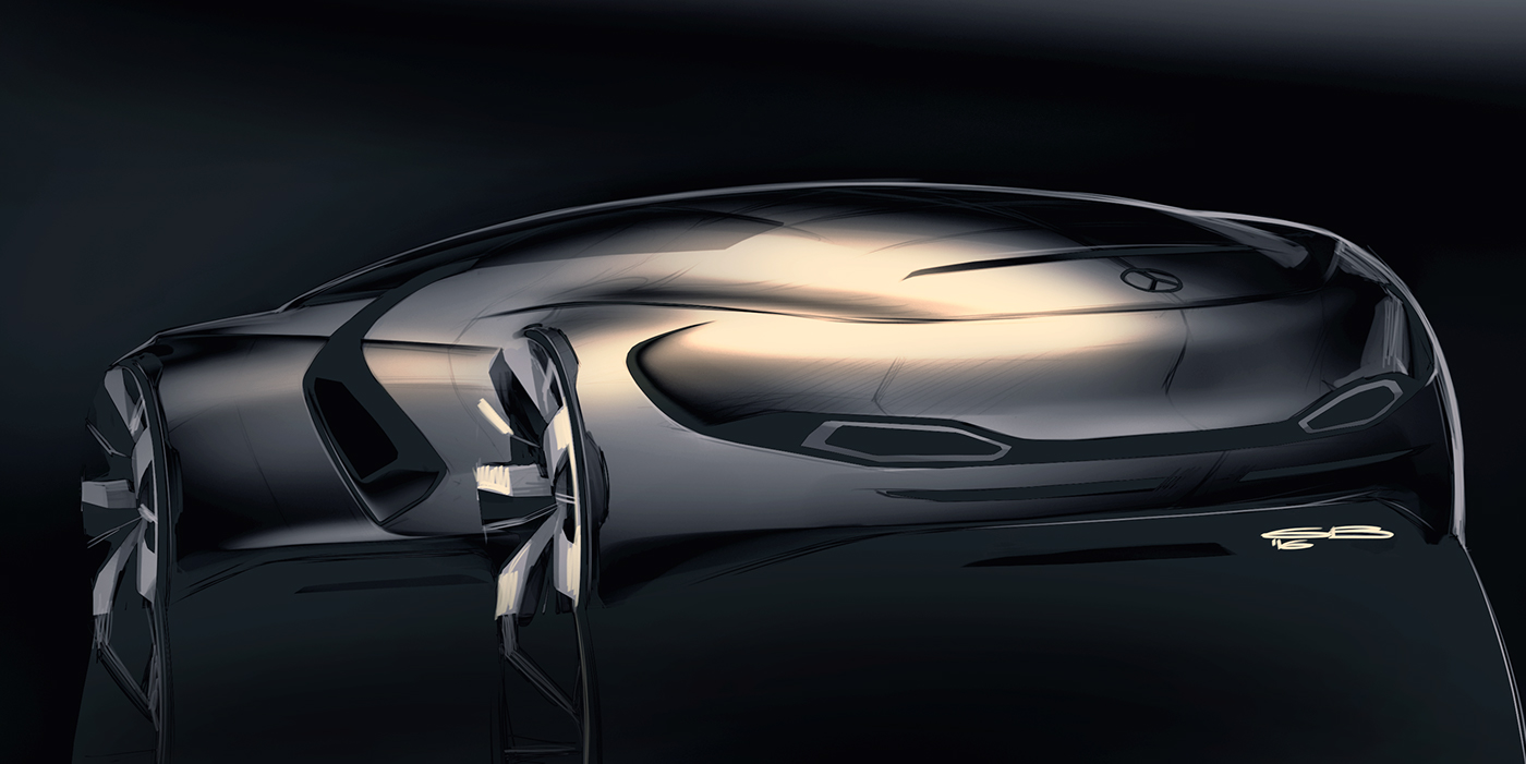 sketch，Design，automobile，