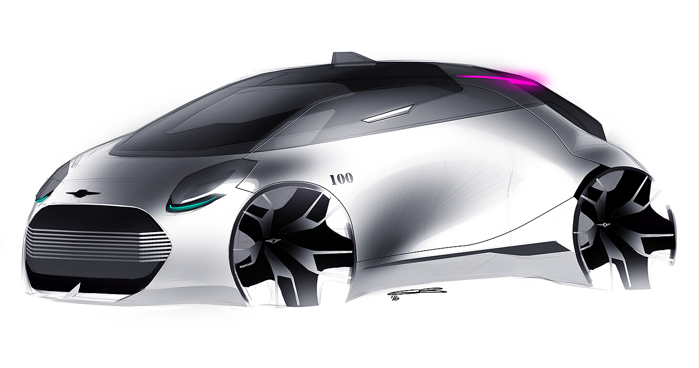 sketch，Design，automobile，