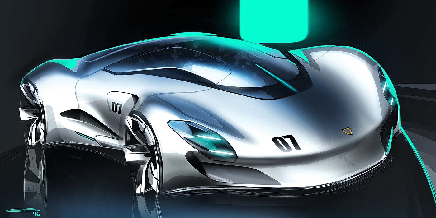 sketch，Design，automobile，