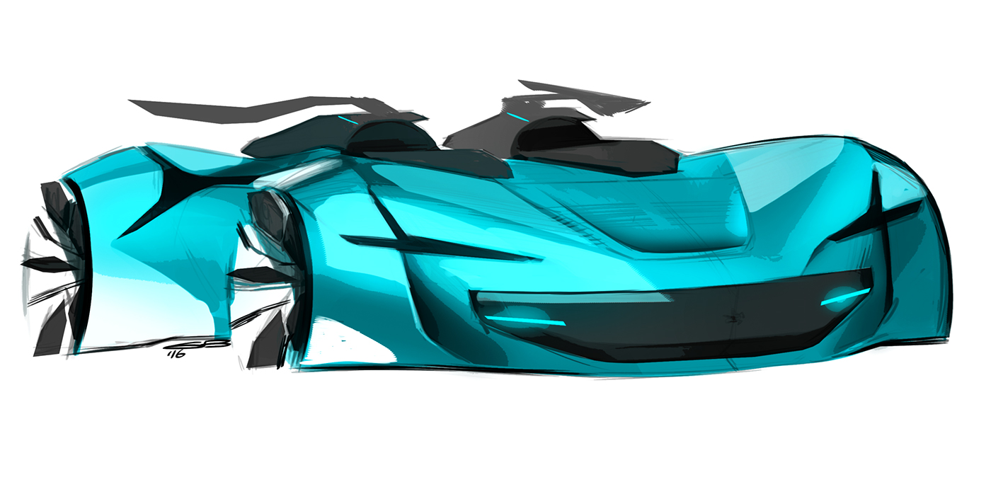 sketch，Design，automobile，