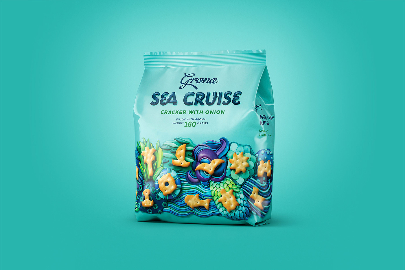 Sea Cruise，饼干，包装设计，