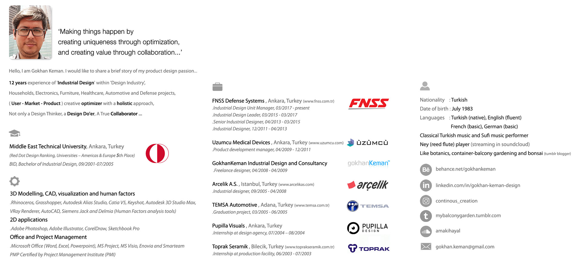 Gokhan Keman，Intellectualization，sketch，industrial design，