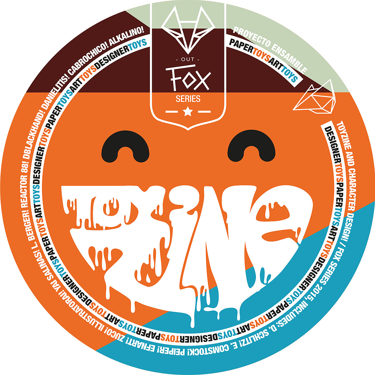 Take the fox as the prototype，Creative thinking，novel，Non toxic，