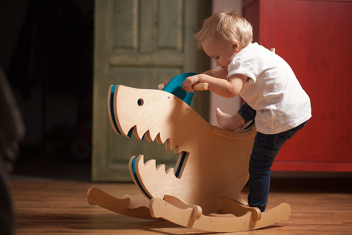 product design，Toys，Children's rocking chair，monster，