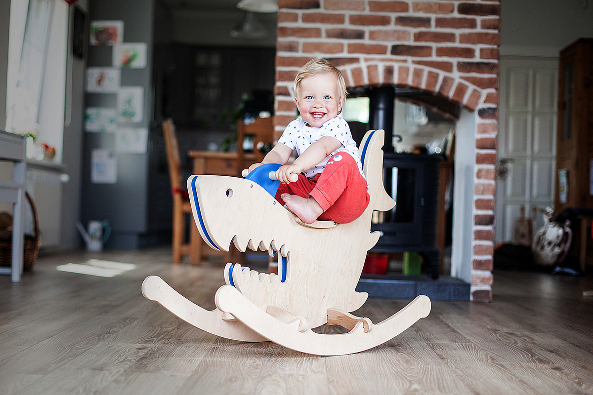 product design，Toys，Children's rocking chair，monster，