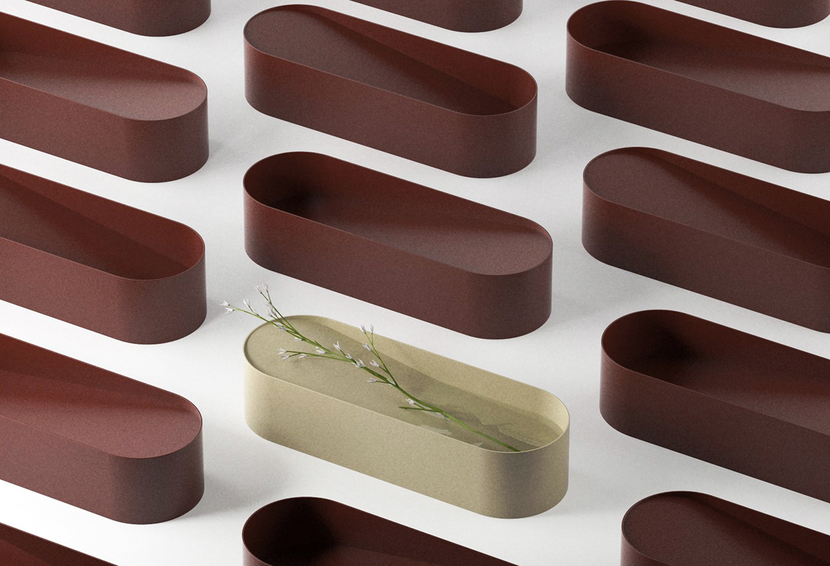 refuge，Metal，vase，coffee，Beige，