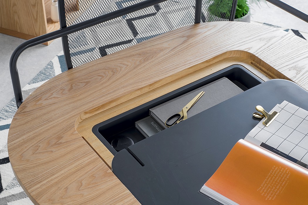 Lennart，desk，Transparent，Lightness，