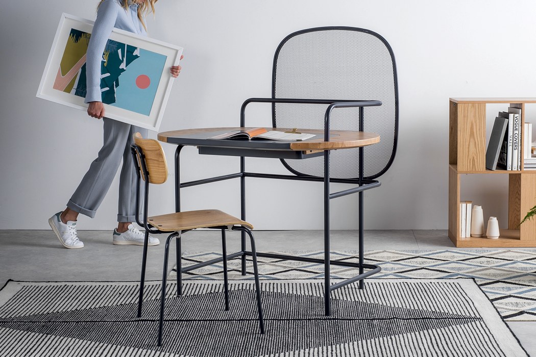 Lennart，desk，Transparent，Lightness，