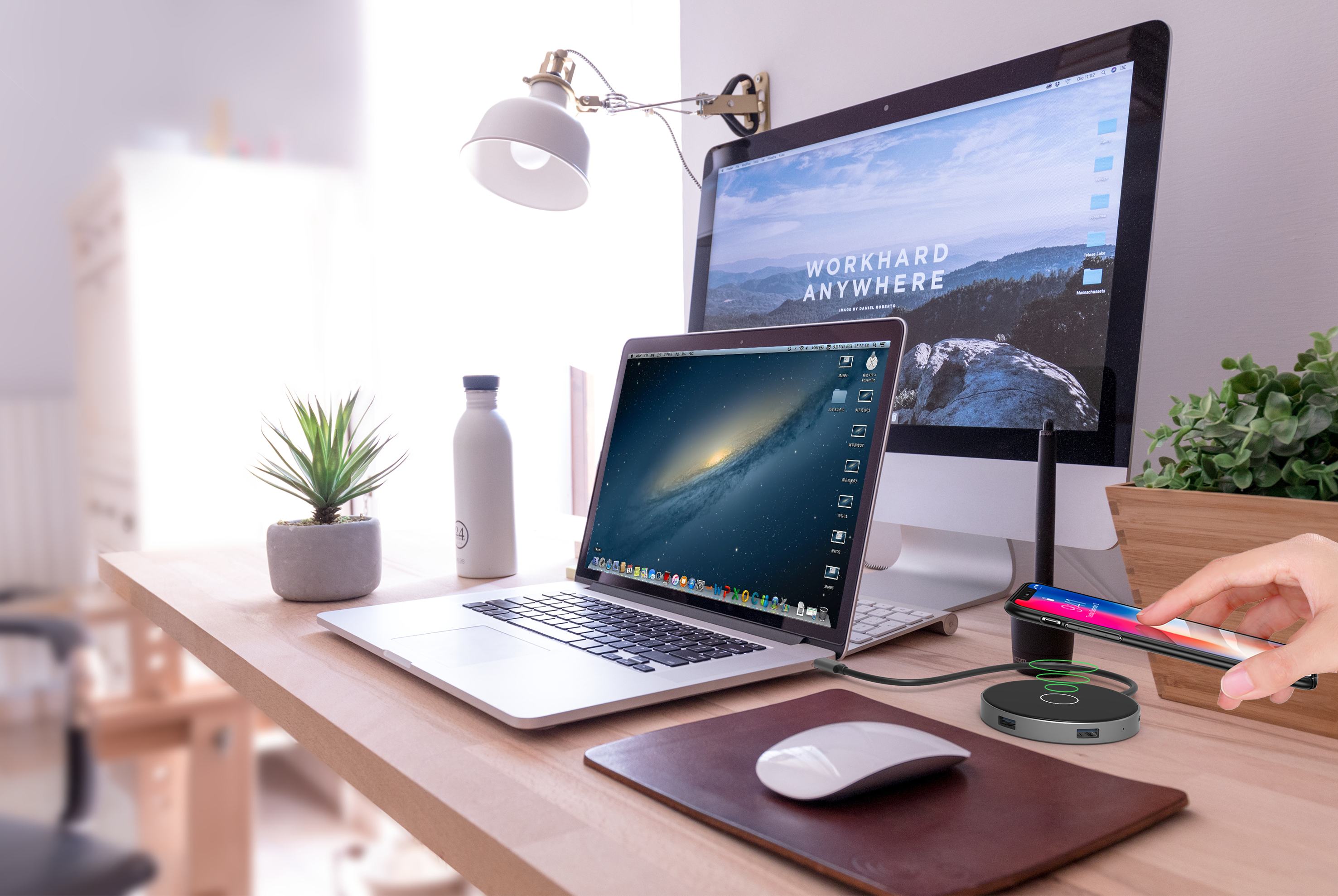 Wireless charging，hub，