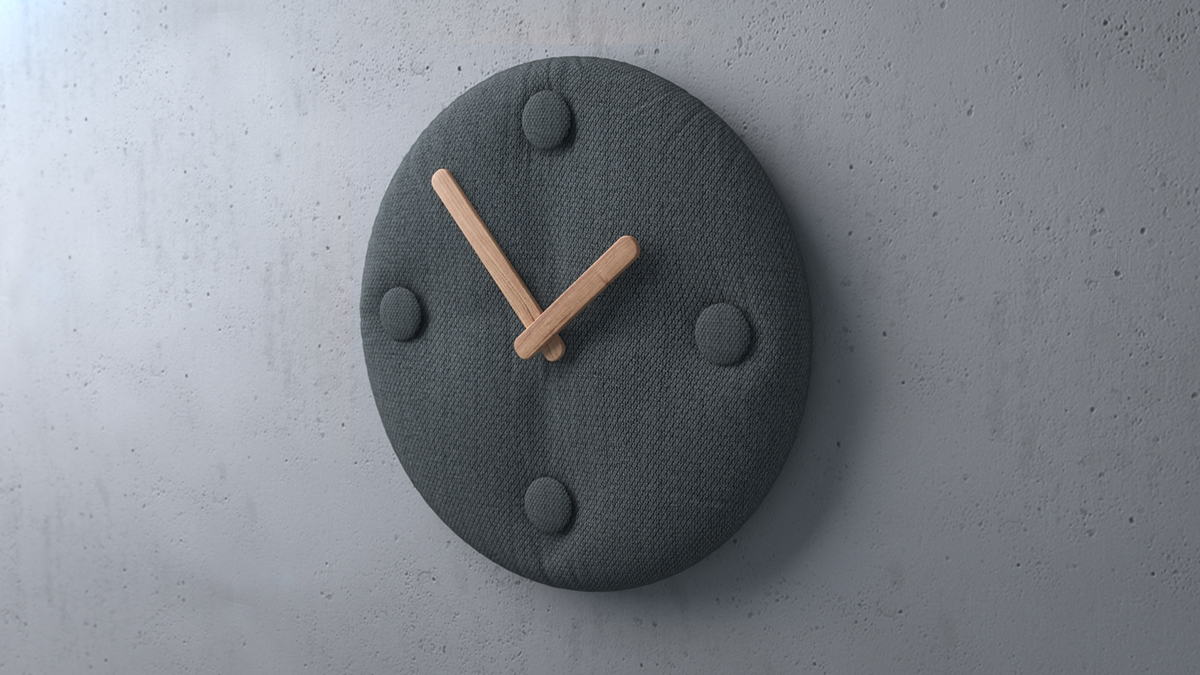 product design，furniture，clocks and watches，B Clock，