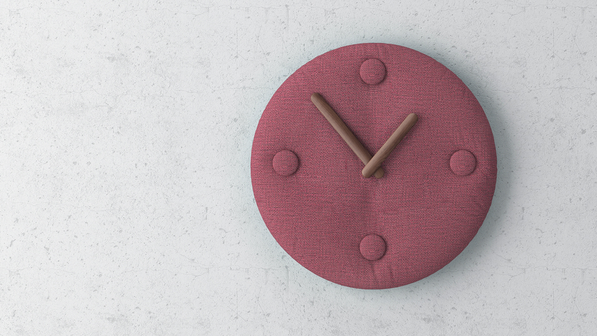 product design，furniture，clocks and watches，B Clock，