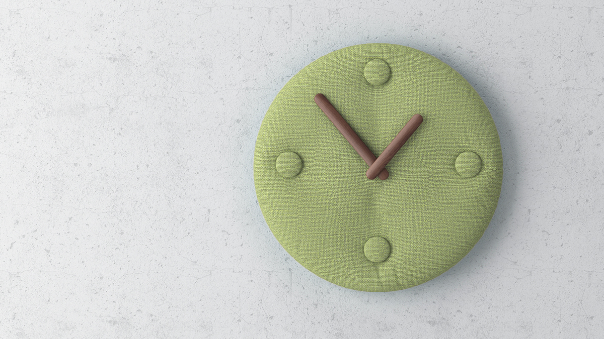 product design，furniture，clocks and watches，B Clock，