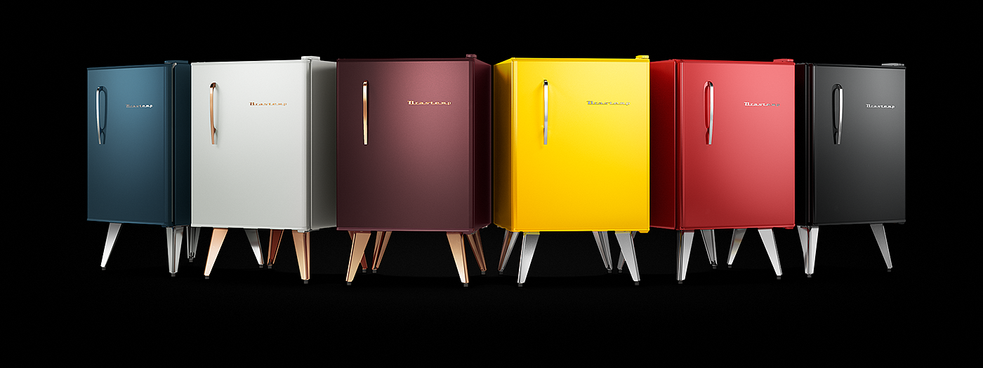 product design，industrial design，Large，Refrigerator，