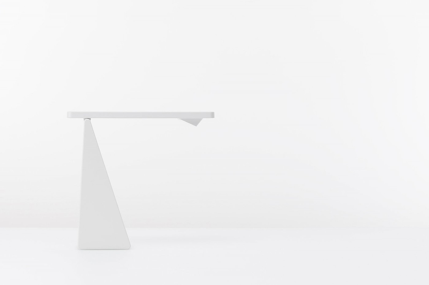 white，Desk lamp，Simplicity，Minimalist，handle，