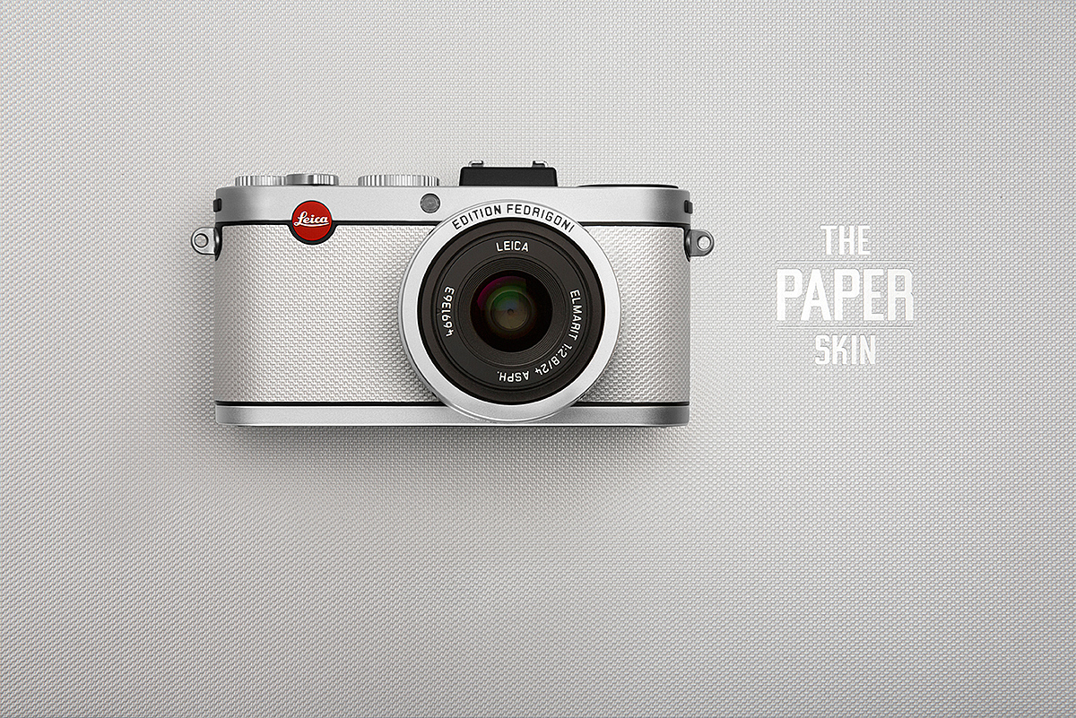 纸制外壳，限量版，Leica X，照相机，包装设计，