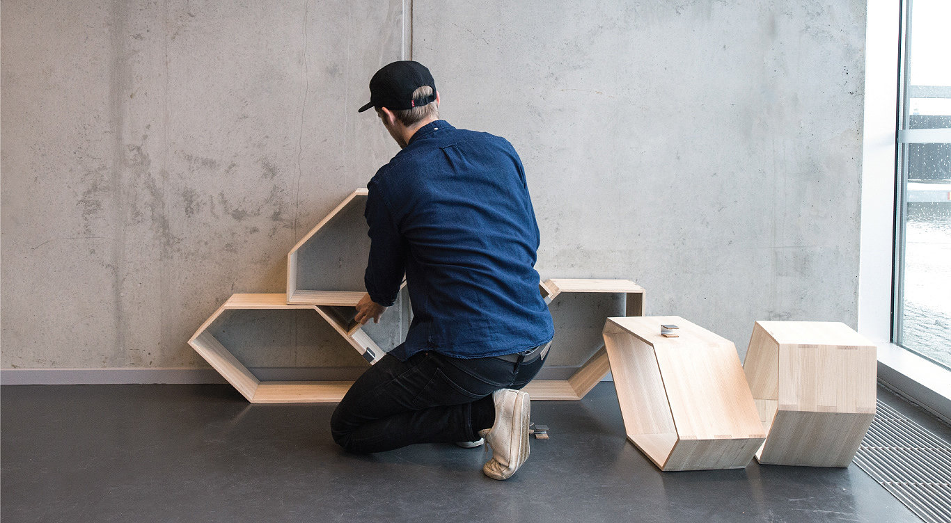 Combined cabinet，modularization，furniture design ，Moducell，