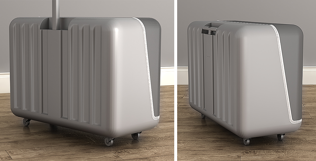 suitcase，product design，