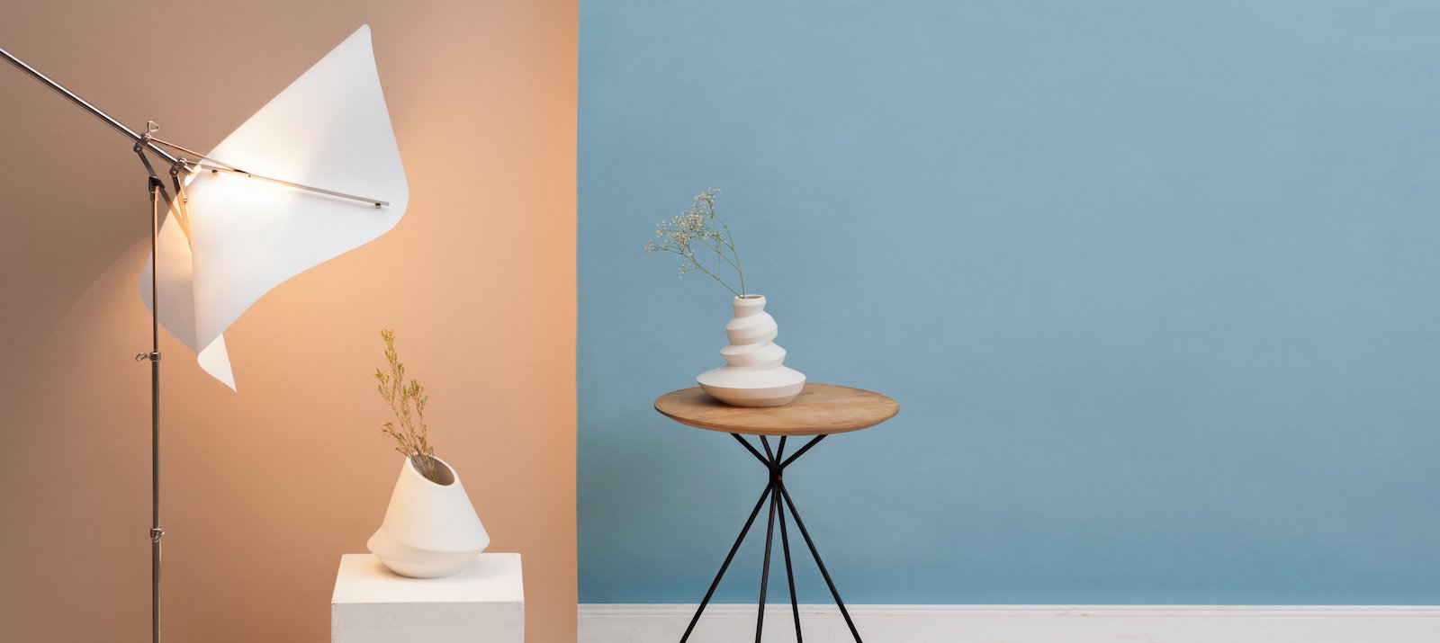 Dynamic form，Vase design，earthquake，