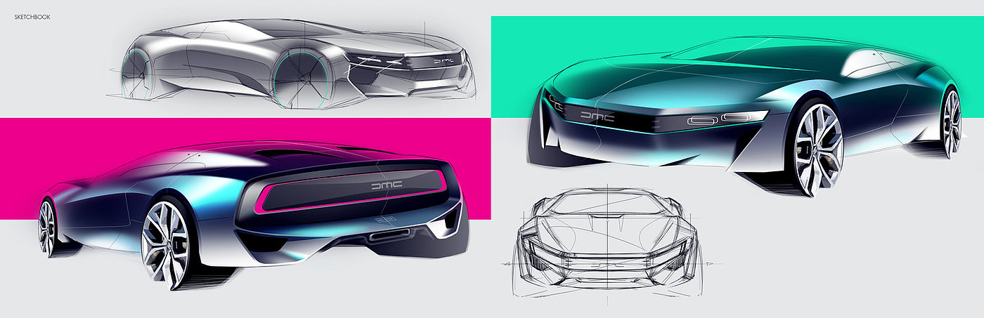 sketch，vehicle，William Lee，Automotive Designer，Automobile design，traffic，