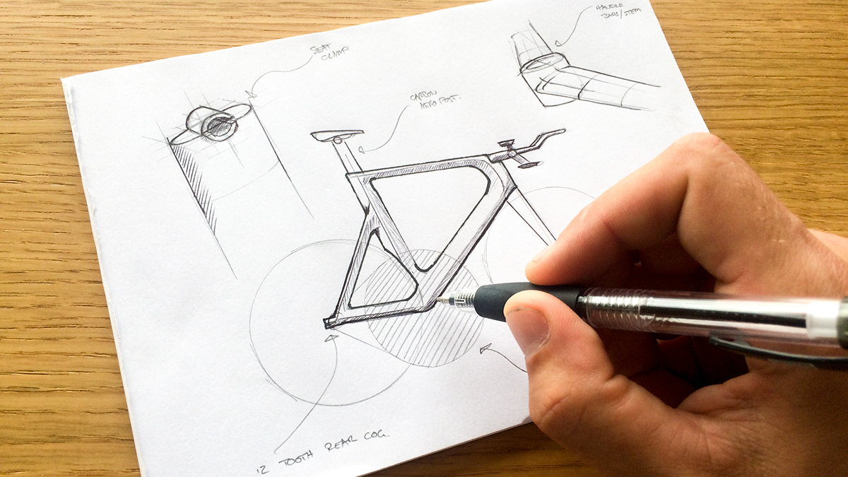 product design，vehicle，conceptual design，Bicycle，