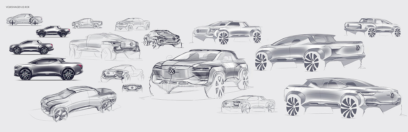 草图，交通，车，汽车设计师，汽车设计，William Lee，