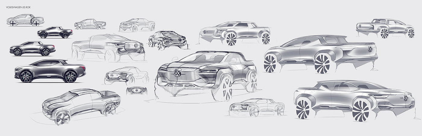 sketch，traffic，vehicle，Automotive Designer，Automobile design，William Lee，