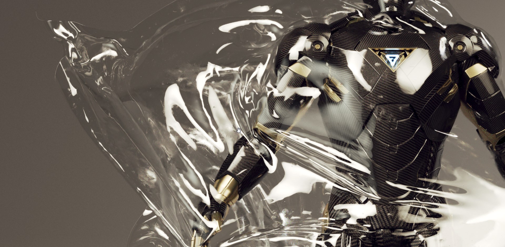 product design，Iron Man，Computer production，