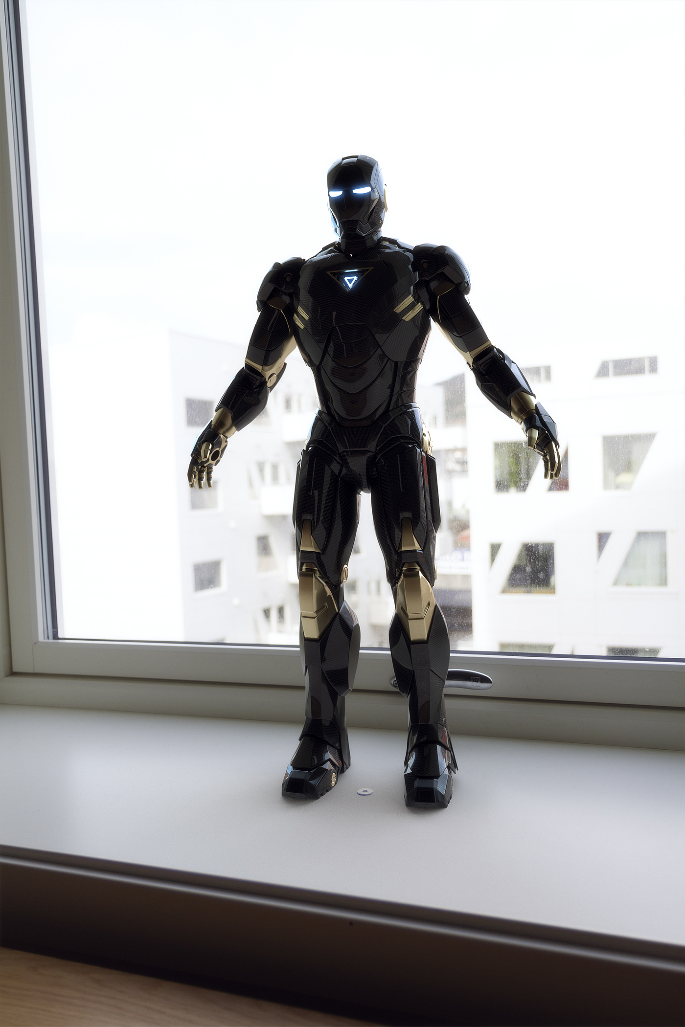 product design，Iron Man，Computer production，