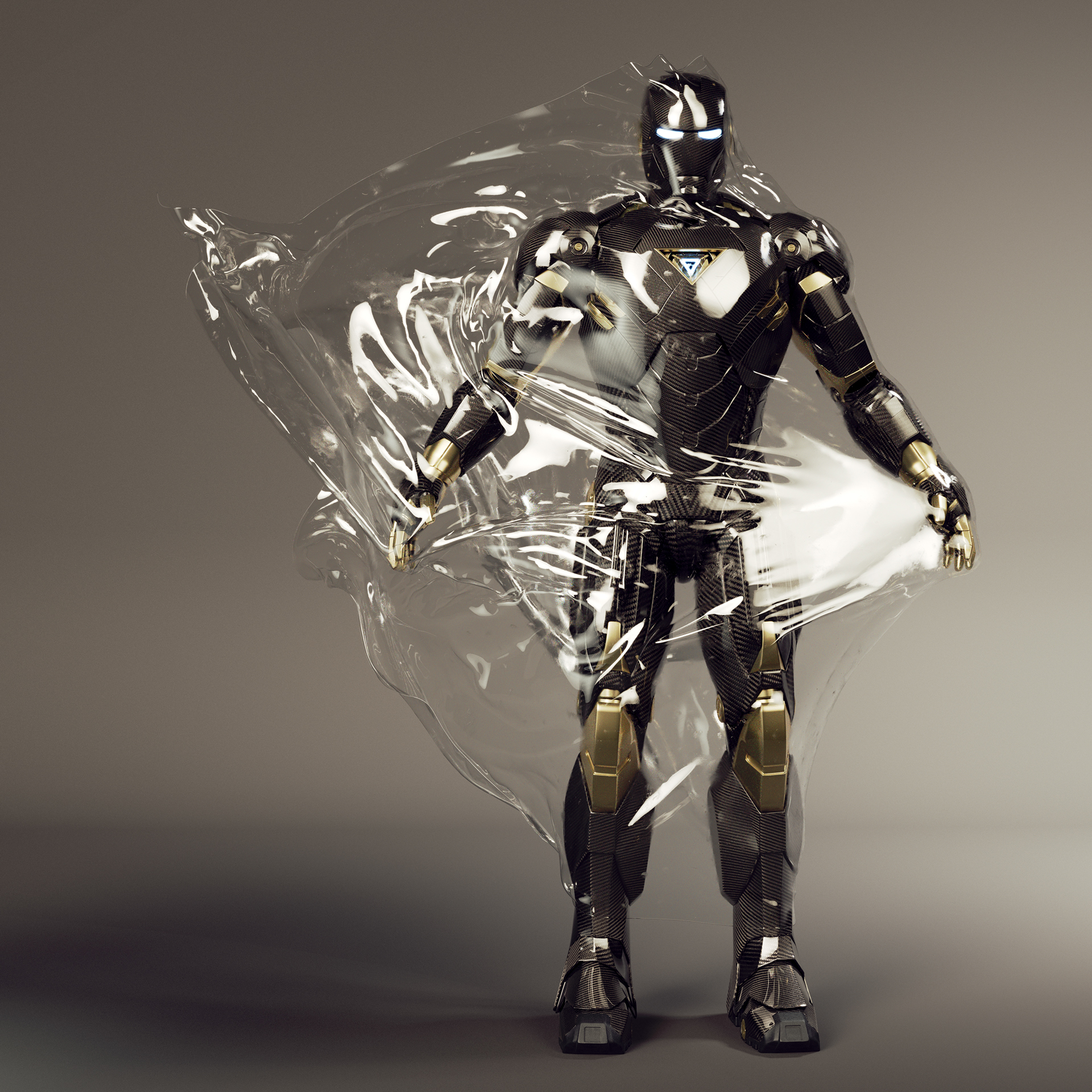 product design，Iron Man，Computer production，