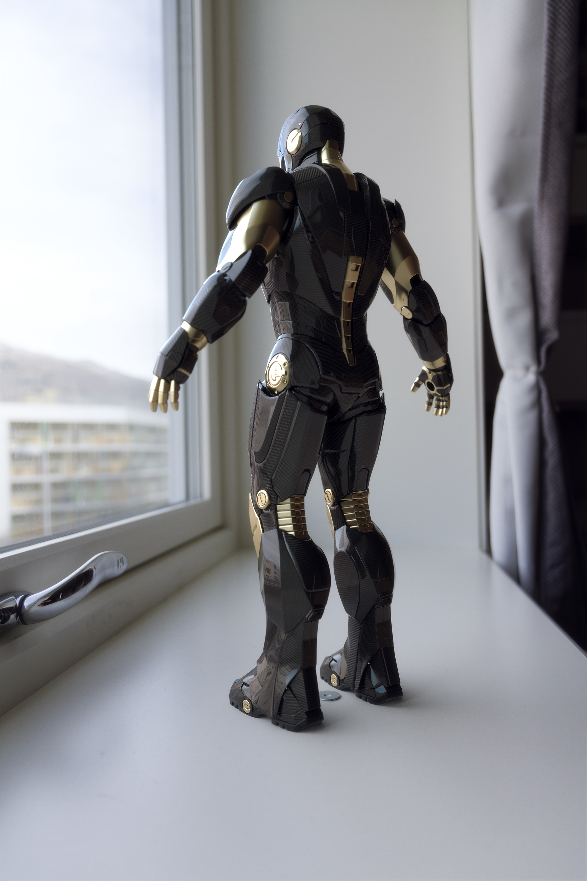 product design，Iron Man，Computer production，