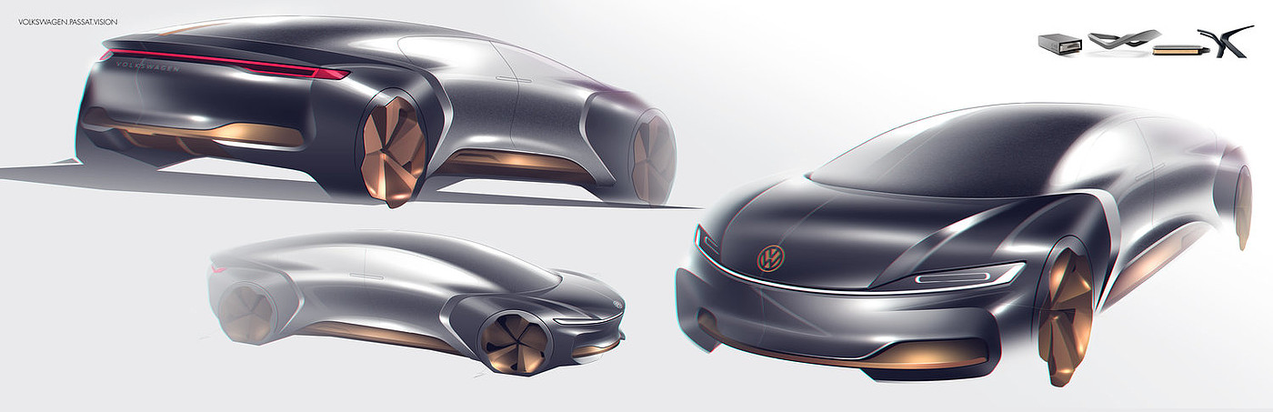 Automobile design，Automotive Designer，vehicle，traffic，William Lee，sketch，