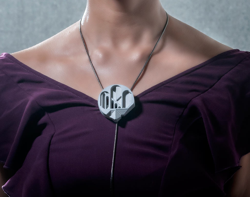 Jewelry Design ，fashion，Metal，concrete，Brooches and necklaces，