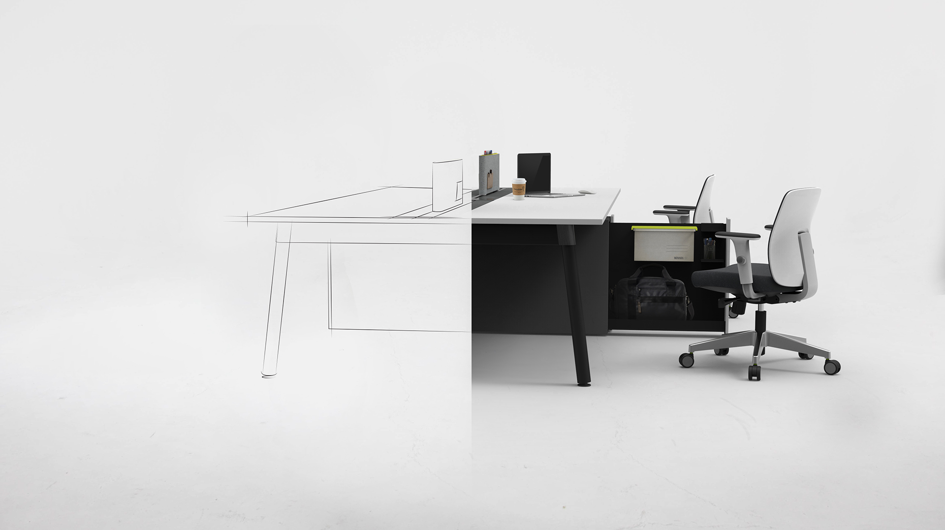desk，comfortable，Trevi，